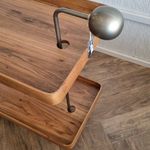 CarrinhoBarPradoBandejascorCastanhocomEstruturaChampanhe100cm72358