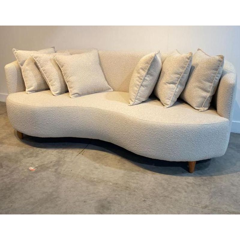 SofaBeans3LugaresEstofadoTecidoCrucomPesMel210cm72343