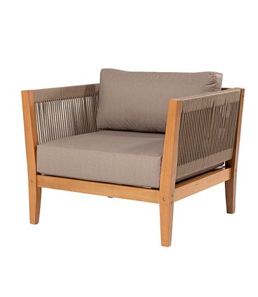 Poltrona Cannes Acquablock Fendi Corda Fendi Base Mel - 72467