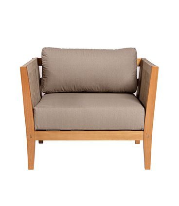 Poltrona Cannes Acquablock Fendi Corda Fendi Base Mel - 72467