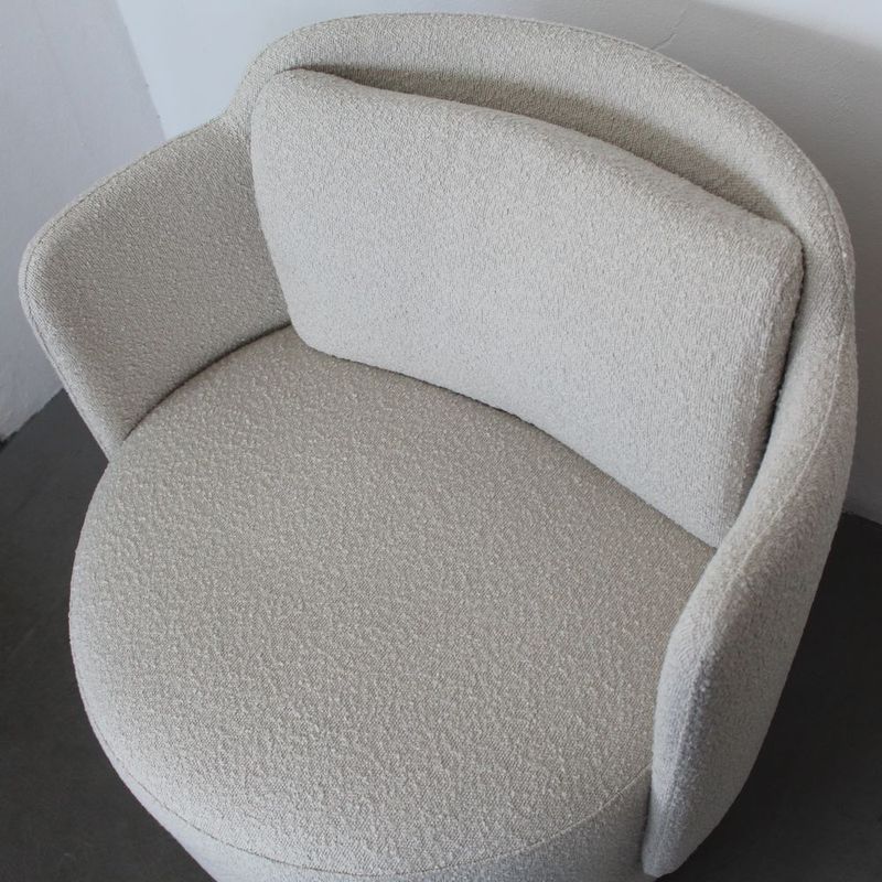 PoltronaFlorencaEstofadaTecidocorCrucomBaseGiratoria72298