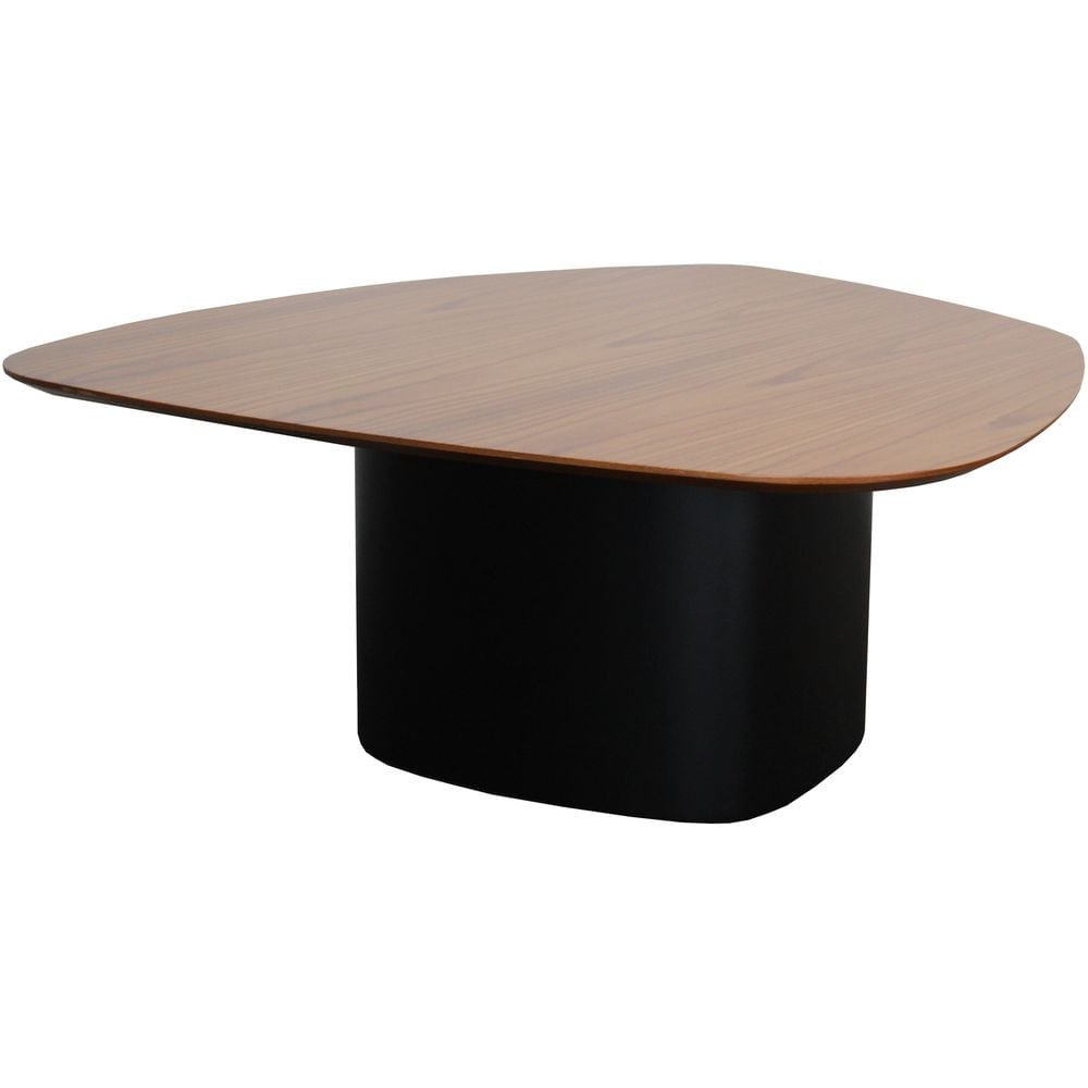 Mesa-Centro-Stone-Alta-Tampo-Amendoa-Suave-com-Base-Preto-Fosco-90-cm---72360