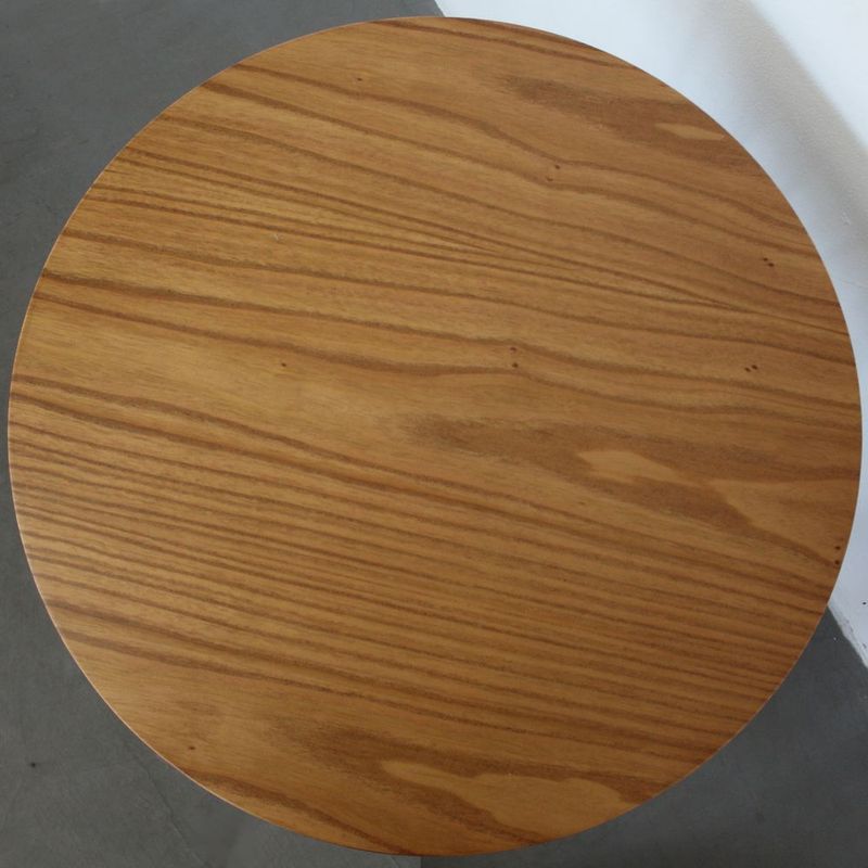 MesaLateralOrquideaAltaTampoLaminadoAmendoaSuaveBaseBronzeLight54cm72364