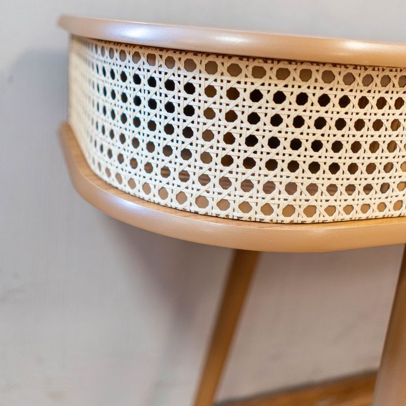 AparadorFutureTB310corFreijoeTelaSextavadaNaturalcom1Gaveta140cm69480