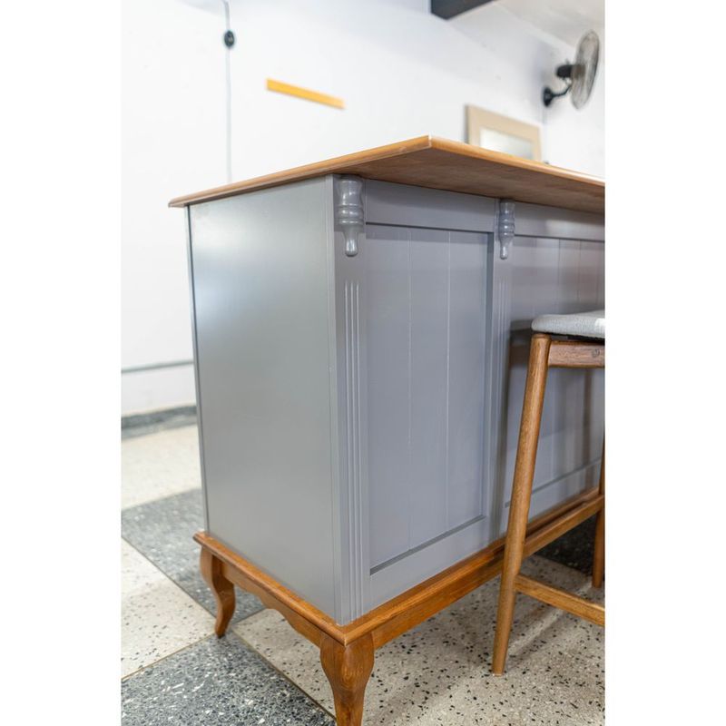 MesaIlhaFionaCinzaEscuro2Portas2Gavetas176cm59811