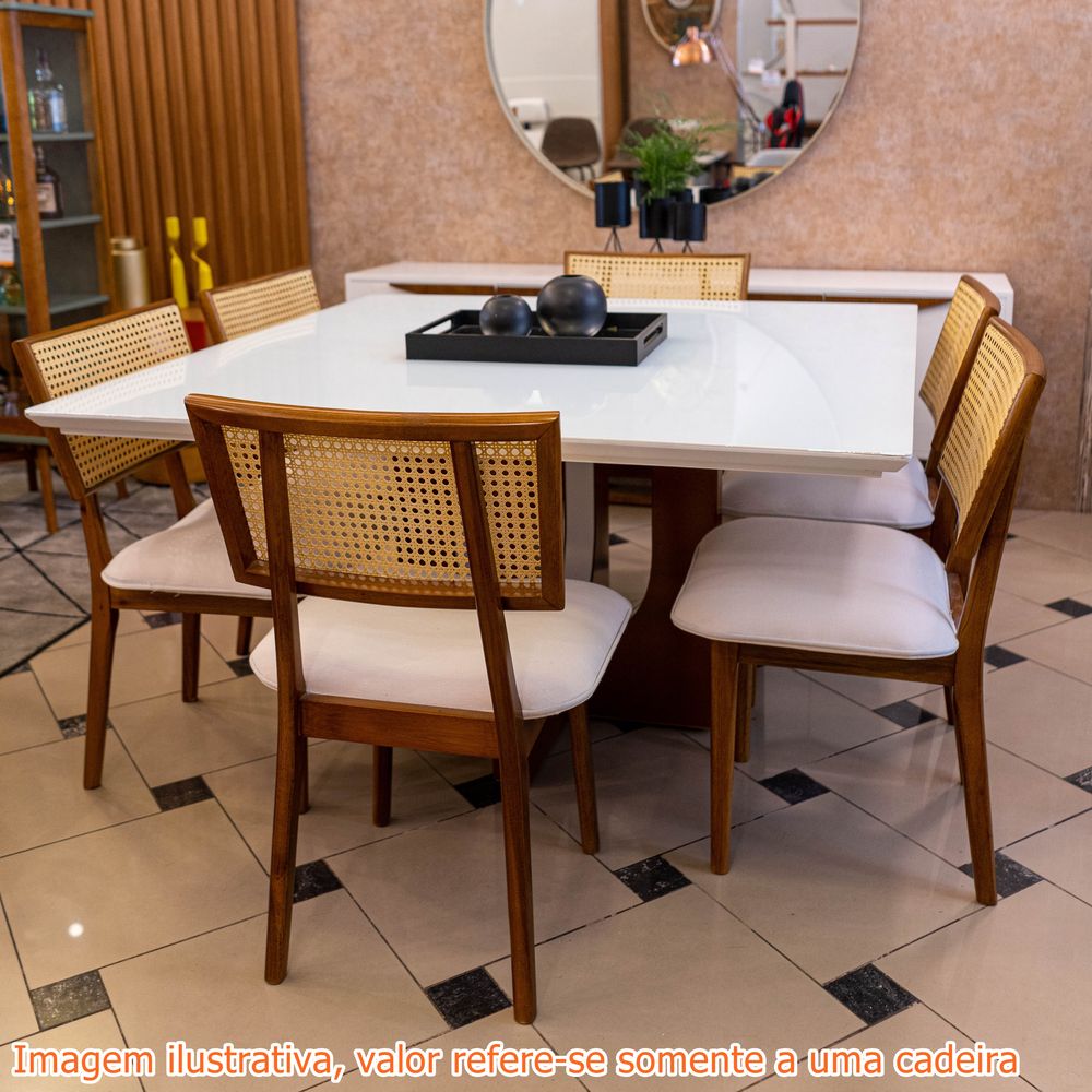 Cadeira-Sun-Sextavada-com-Assento-Bege-e-Base-Champanhe---55426