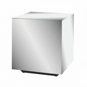 Mesa Lateral Cubo em MDF em Espelho 53 cm - 51816