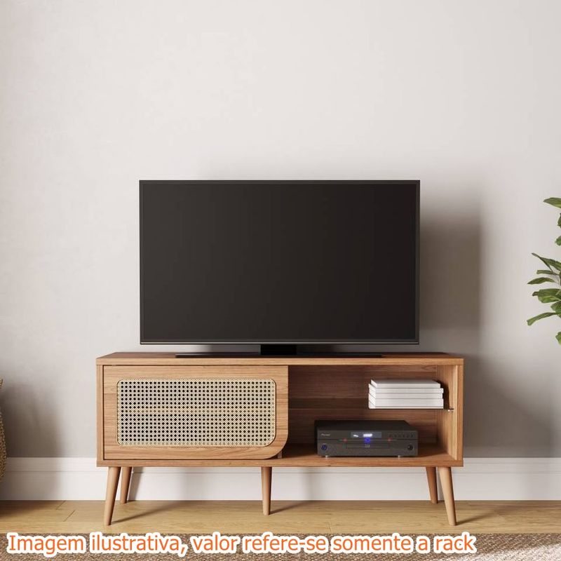 RackNature1PortaTelaPalhaEstruturaMDFcorFreijo135cm72167