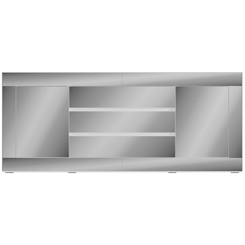 Balcao-Tamburato-TB294E-2-Portas-3-Gavetas-MDF-Branco-Brilho-com-Espelhos-180-cm---57975