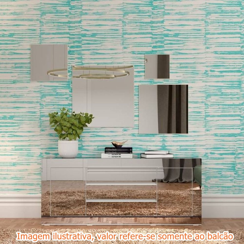 Balcao-Tamburato-TB294E-2-Portas-3-Gavetas-MDF-Branco-Brilho-com-Espelhos-180-cm---57975