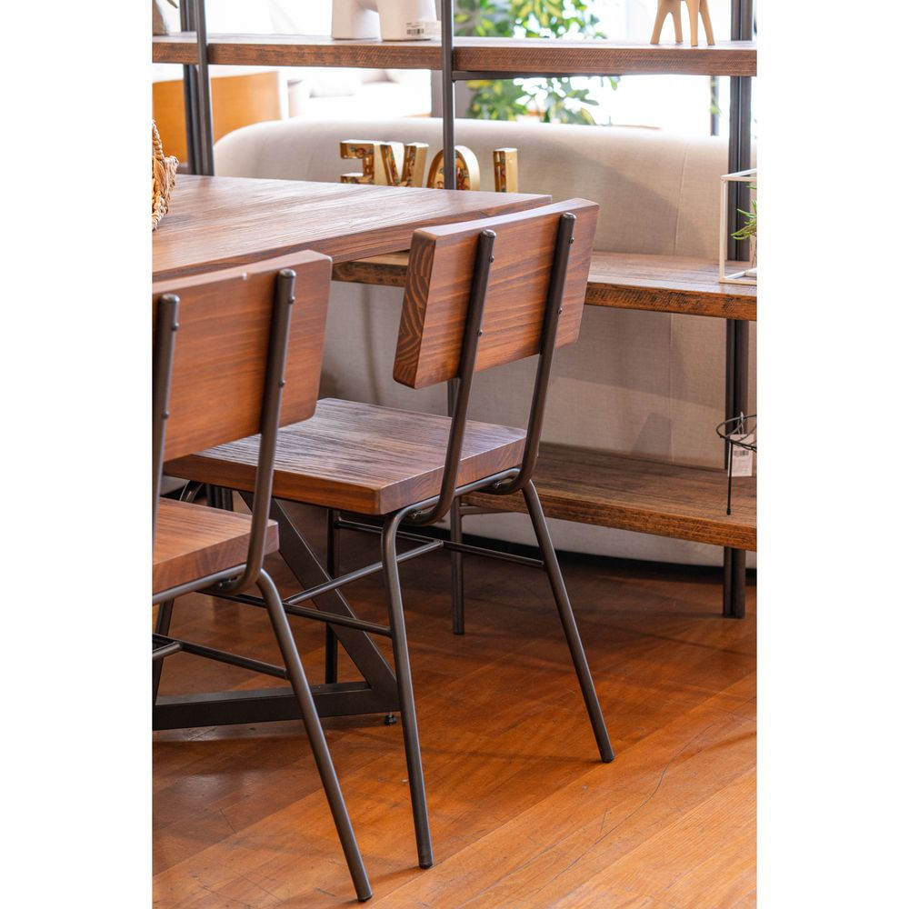 Cadeira-Lounge-em-Madeira-cor-Walnut-com-Base-em-Aco-Grafite---72081