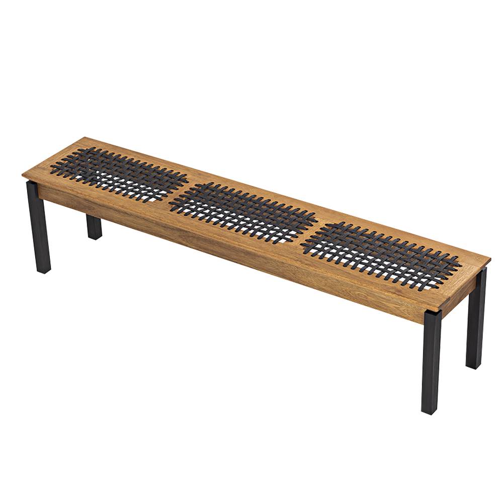 Banco-Trama-3-Lugares-Verniz-Mel-Corda-Preta-180cm---72577