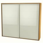 RoupeiroAlexandria2PortasEstruturaemOffWhitecorFreijoeOffWhite267cm56341