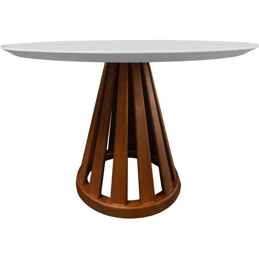 Mesa-Jantar-Maite-Redonda-Tampo-MDF-Vidro-Fendi-e-Base-Ripada-Amendoa-135-cm---69377