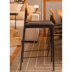 BanquetaMittalAssentoCourinoPretoeEncostoemPalhaSextavada97cm67757