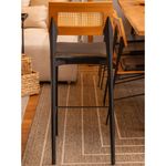 BanquetaMittalAssentoCourinoPretoeEncostoemPalhaSextavada97cm67757