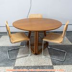 MesadeJantarCossRedondaTampoCedrocomBaseCedroeCordaCanela120cm72682