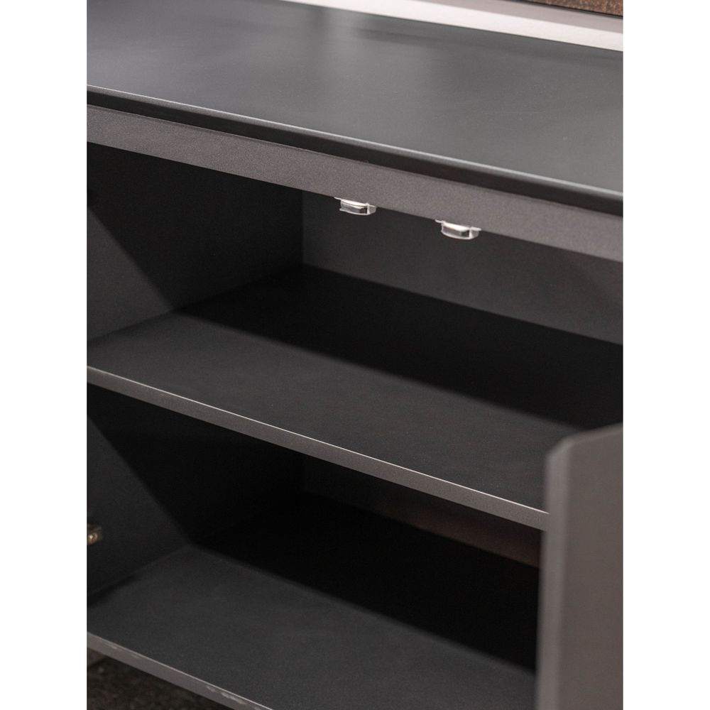 Buffet-Collins-4-Portas-Laca-Grafite-Brilho-com-Pes-Aco-Ouro-200-cm---71182