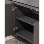 BuffetCollins4PortasLacaGrafiteBrilhocomPesAcoOuro200cm71182