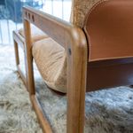 PoltronaSeivaAssentoRecouroCarameloeAlmofadaFendicomEstruturaAmendoa72255