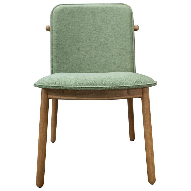 CadeiraGuanabaraAssentoTecidoVerdecomBaseMadeiraCastanho72455