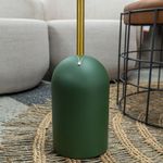 MesaApoioGlassBaixaTampoVidroeHasteDouradacomBaseVerdeMusgo40cm72677