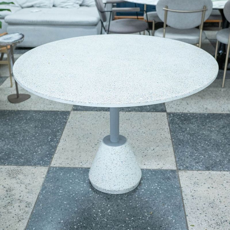 MesaJantarMinuitoTampoeBaseGraniliteBrancocomHasteCinza100cm72745