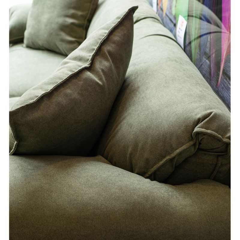 SofaCosmopolitanEstofadoemTecidoVerdecomPesMadeiraMacica240cm73023