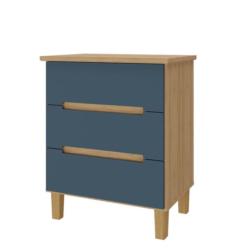 MesadeCabeceiraLogan3GavetascorOlmoeAzul63cm7241