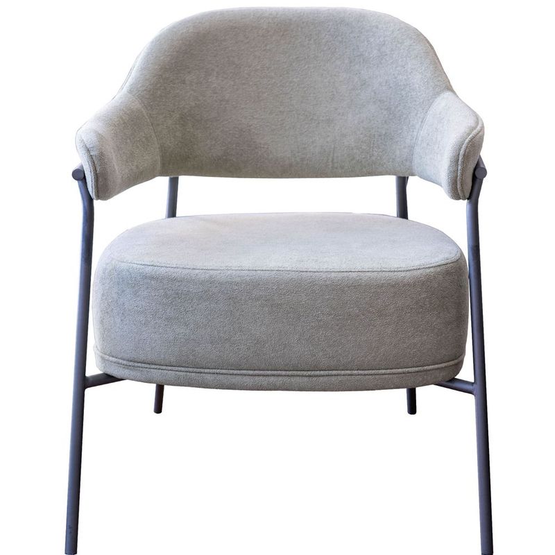 PoltronaJurereEstofadaTecidoVerdecomBaseemAcoGrafite72989