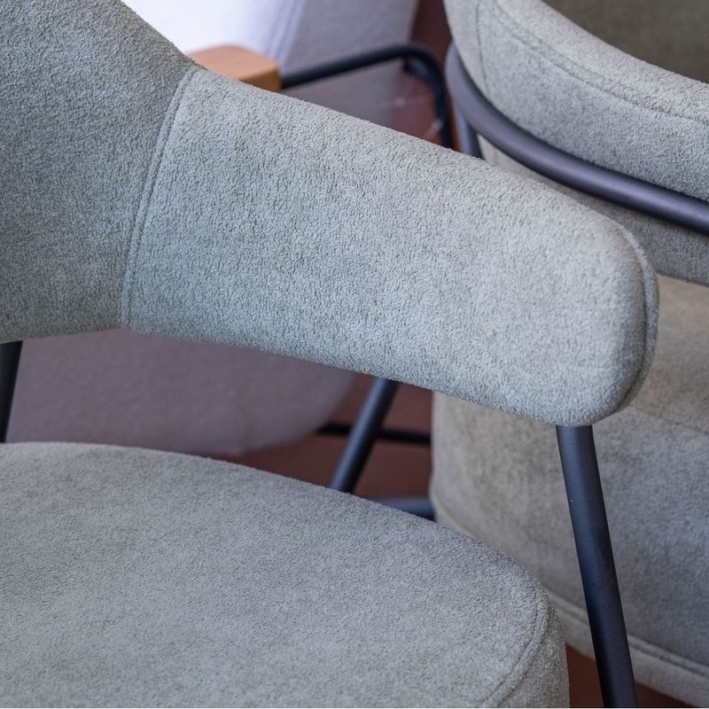 PoltronaJurereEstofadaTecidoVerdecomBaseemAcoGrafite72989