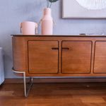 BuffetCurve4PortasMDFcorImbuiaNaturalePesAcocorOuro200cm68239