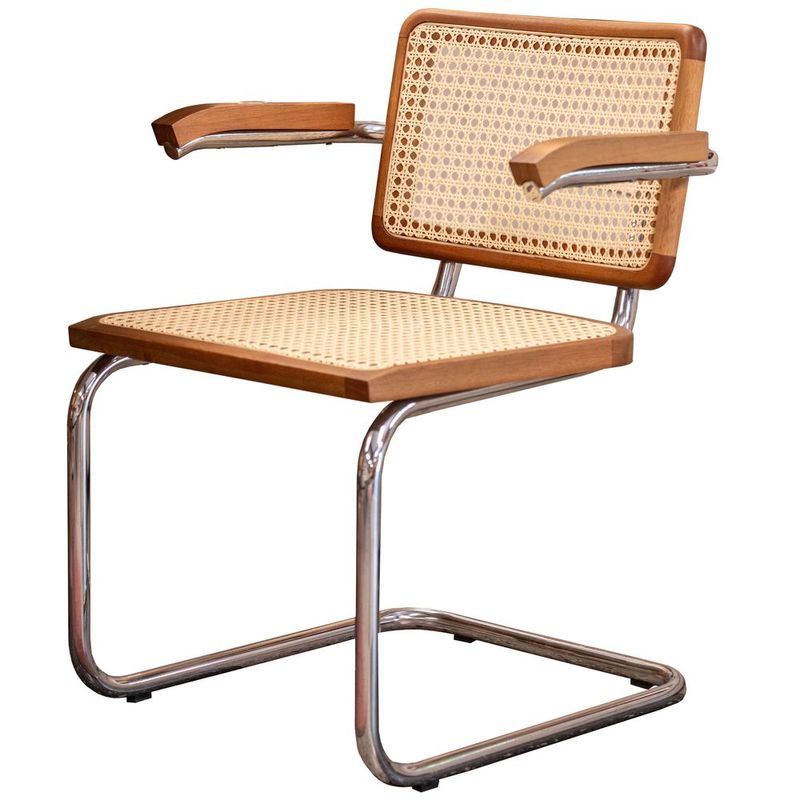 CadeiraCescacomBracoTelaSextavadaeBaseAcoCromado70893