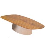 MesadeCentroOmegaAltaLaminadaNogueiracomBaseChampagne138cm72651