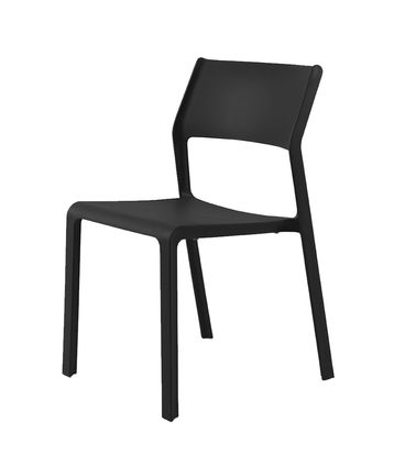 Kit 04 Cadeiras Mykonos Polipropileno Preto - 73342