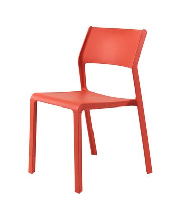 Kit 04 Cadeiras Mykonos Polipropileno Terracota - 73346