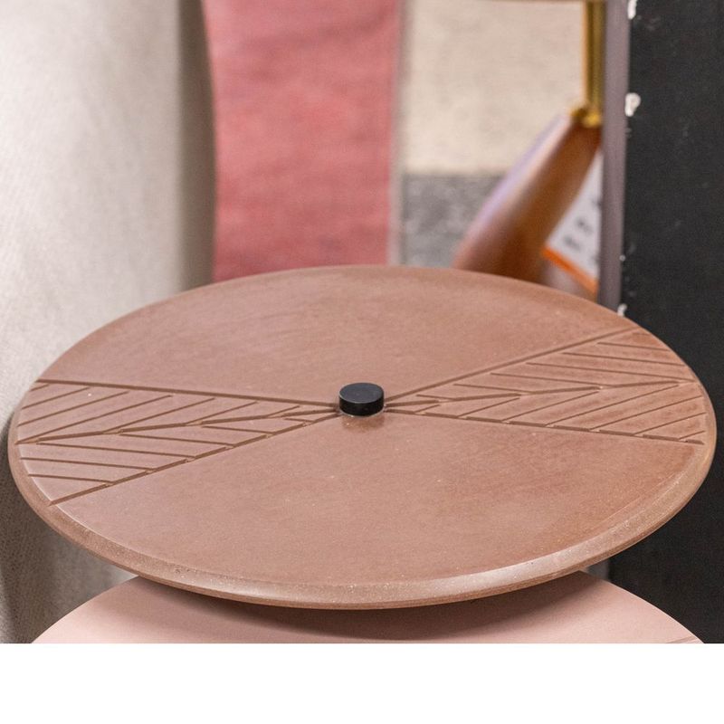 MesaLateralInerciaTampoeBaseConcretoTerracomHasteemAcoPreto40cm72744