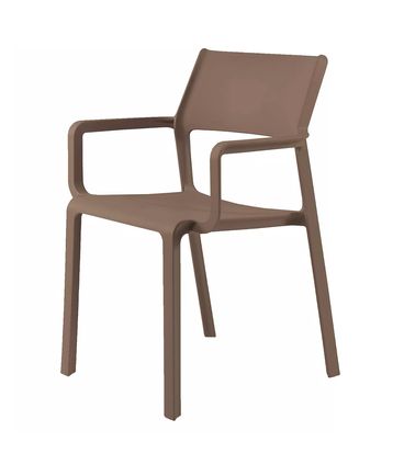 Kit 04 Cadeiras Santorini Polipropileno Argila - 73380