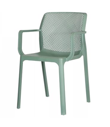 Kit 04 Cadeiras Sardenha Polipropileno Verde - 73397