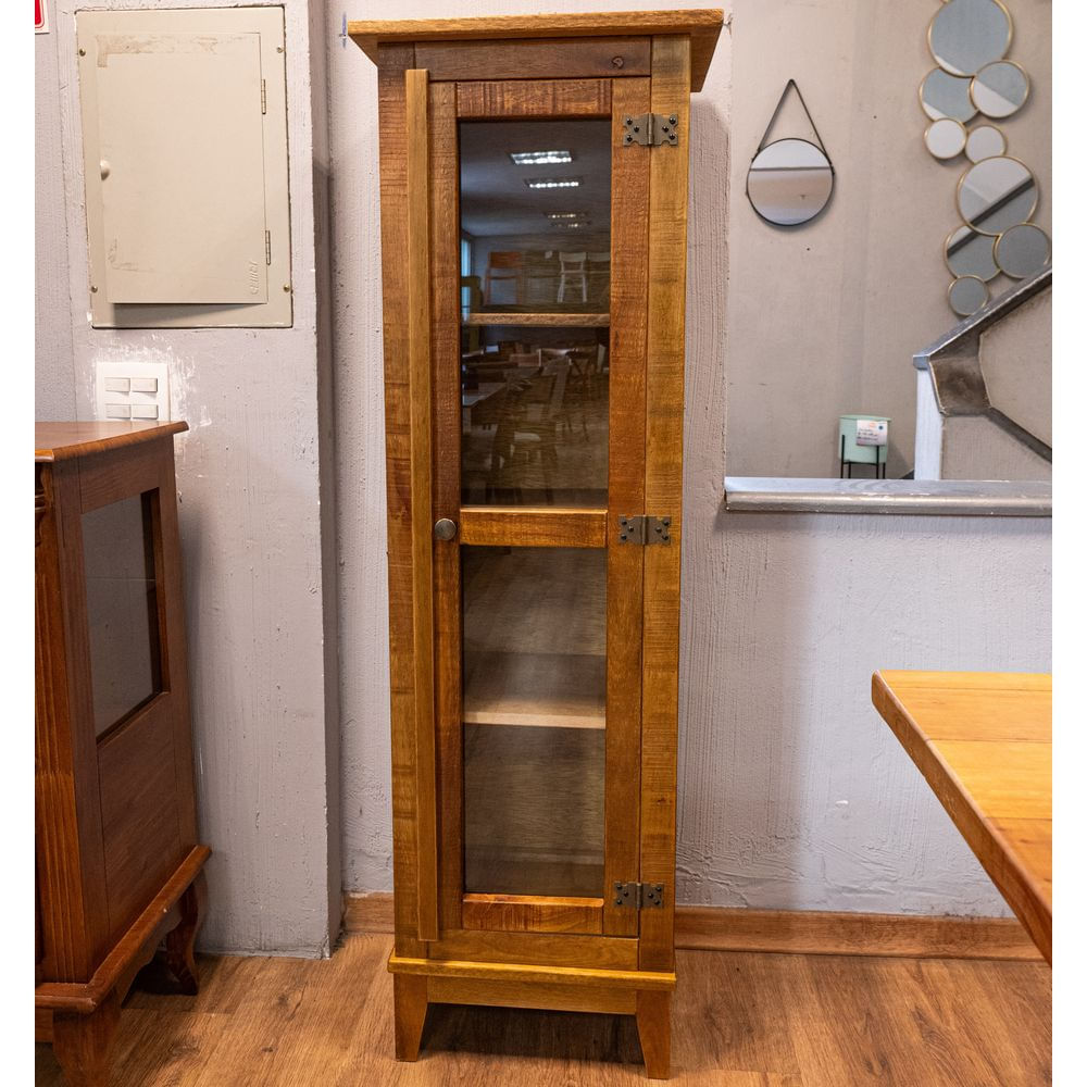 Cristaleira-Torre-1-Porta-em-Madeira-cor-Rustica-150-cm---71901