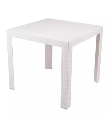 Mesa Quadrada Ibiza Polipropileno Fendi 80cm - 73443