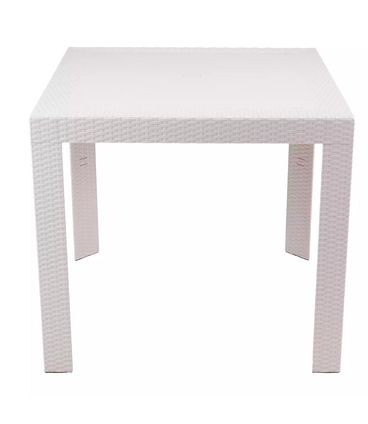 Mesa Quadrada Ibiza Polipropileno Fendi 80cm - 73443