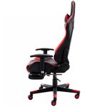 CadeiraGamerMVPCorinoPretoeVermelhoBaseNylon73490