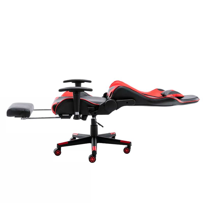 CadeiraGamerMVPCorinoPretoeVermelhoBaseNylon73490