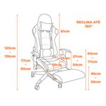 CadeiraGamerMVPCorinoPretoeVermelhoBaseNylon73490