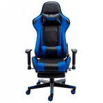 CadeiraGamerMVPCorinoPretoeAzulBaseNylon73491