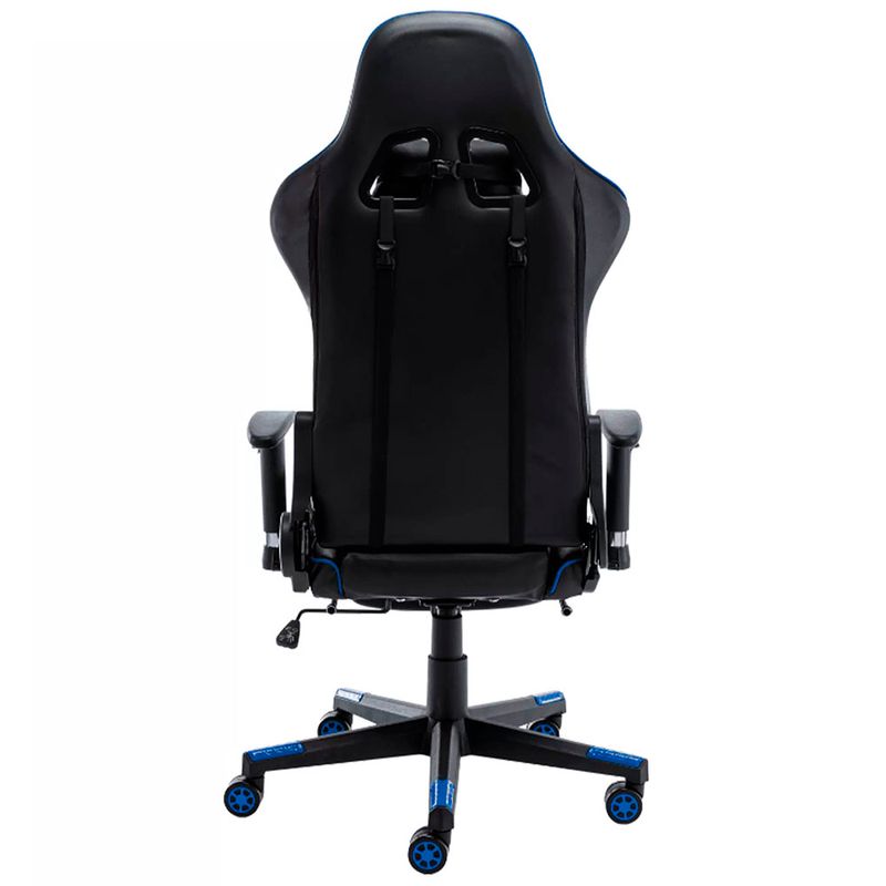 CadeiraGamerMVPCorinoPretoeAzulBaseNylon73491