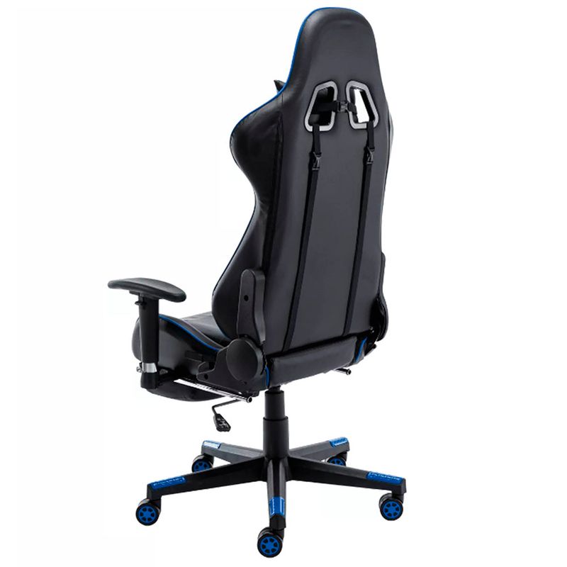 CadeiraGamerMVPCorinoPretoeAzulBaseNylon73491