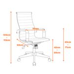 CadeiraManhattanPresidenteCourinoFendiBaseCromada56936