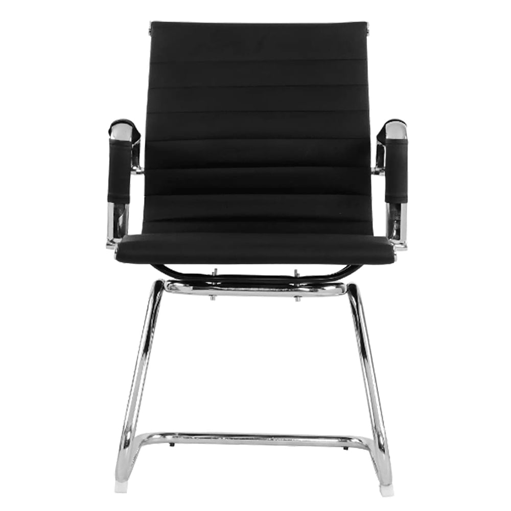 Cadeira-Manhattan-Fixa-Courino-Preto-Base-Cromada---73541
